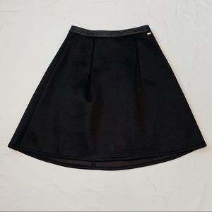 Armani Exchange Layered Mesh Skirt